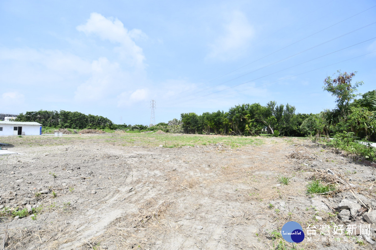 彰化縣第二座青年住宅基地現況。圖／記者鄧富珍翻攝