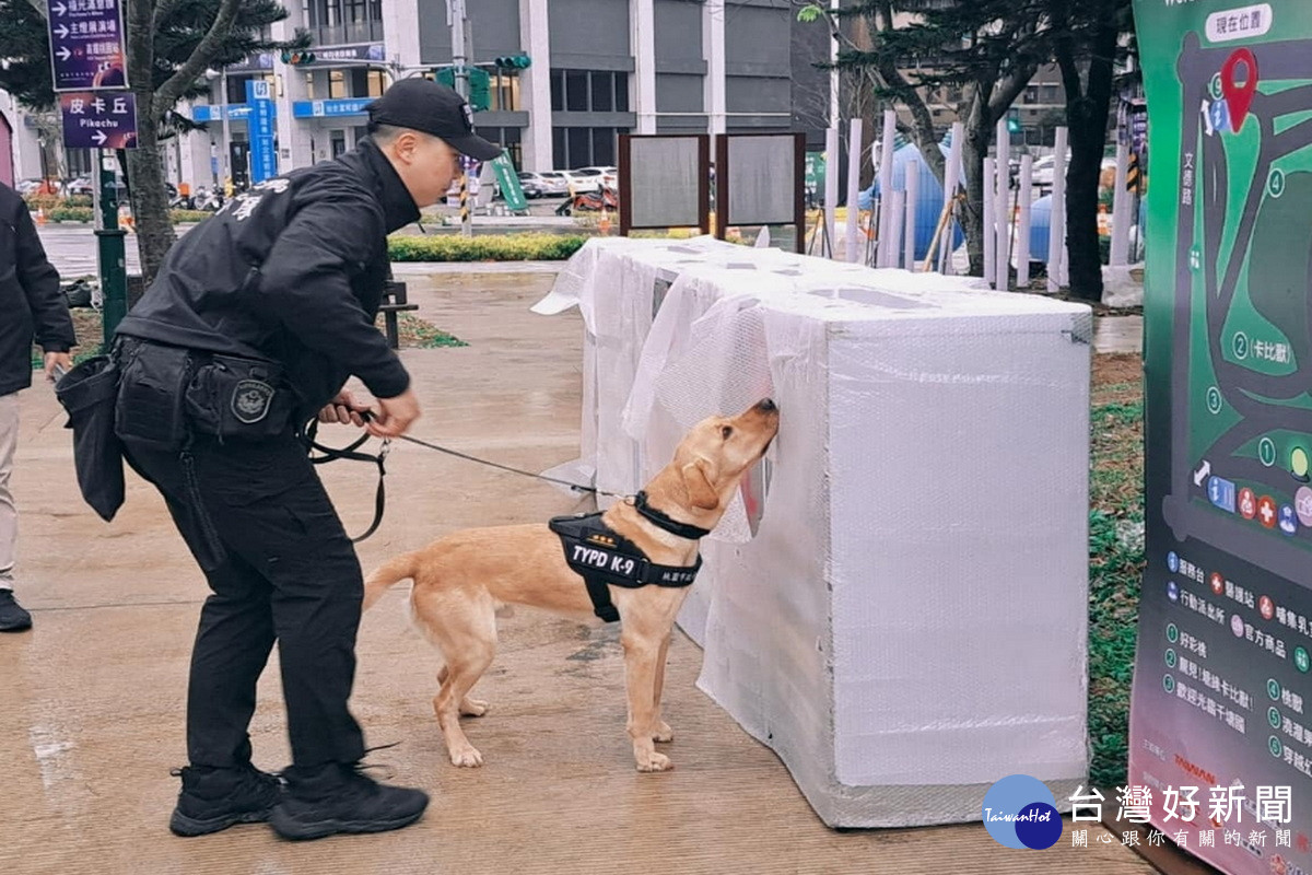 提升公務犬健康福祉與執勤效能，桃市首推「警犬與消防犬健康照護計畫」。