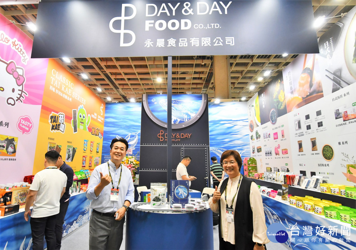 王惠美現身台北國際食品展，力推彰化優質產品。圖／彰化縣政府提供