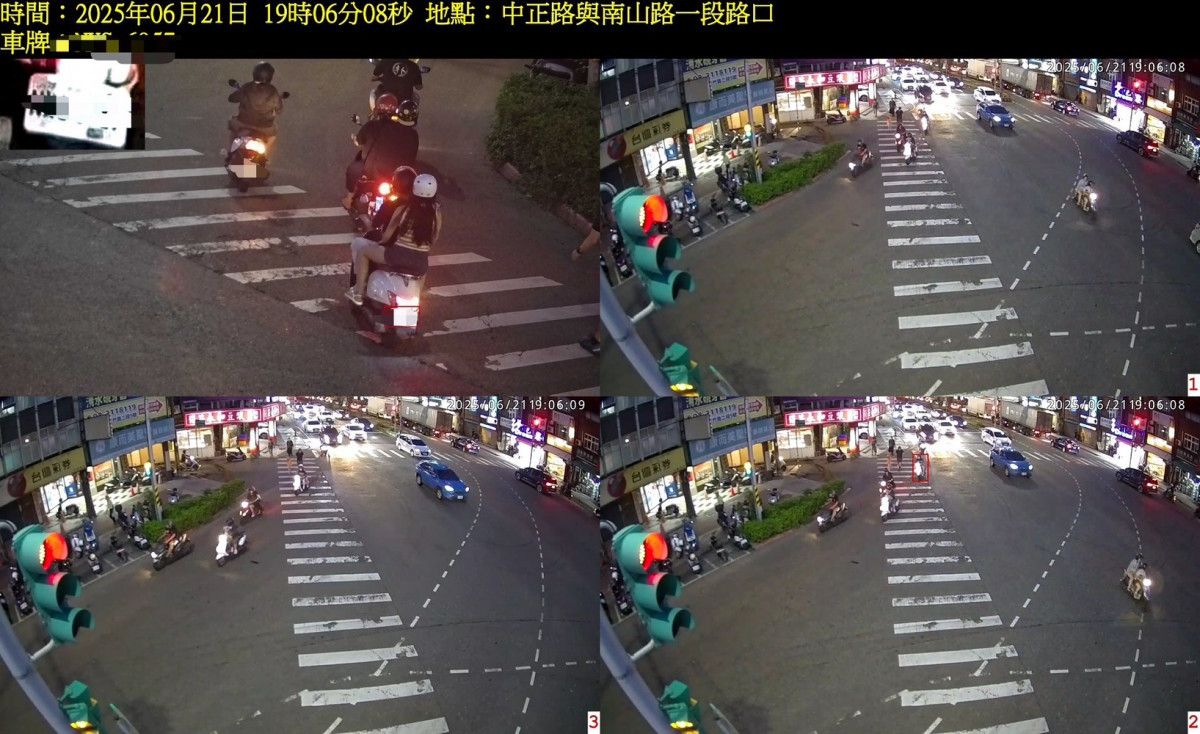 蘆警暑期交通大執法，加強防制行人事故發生。