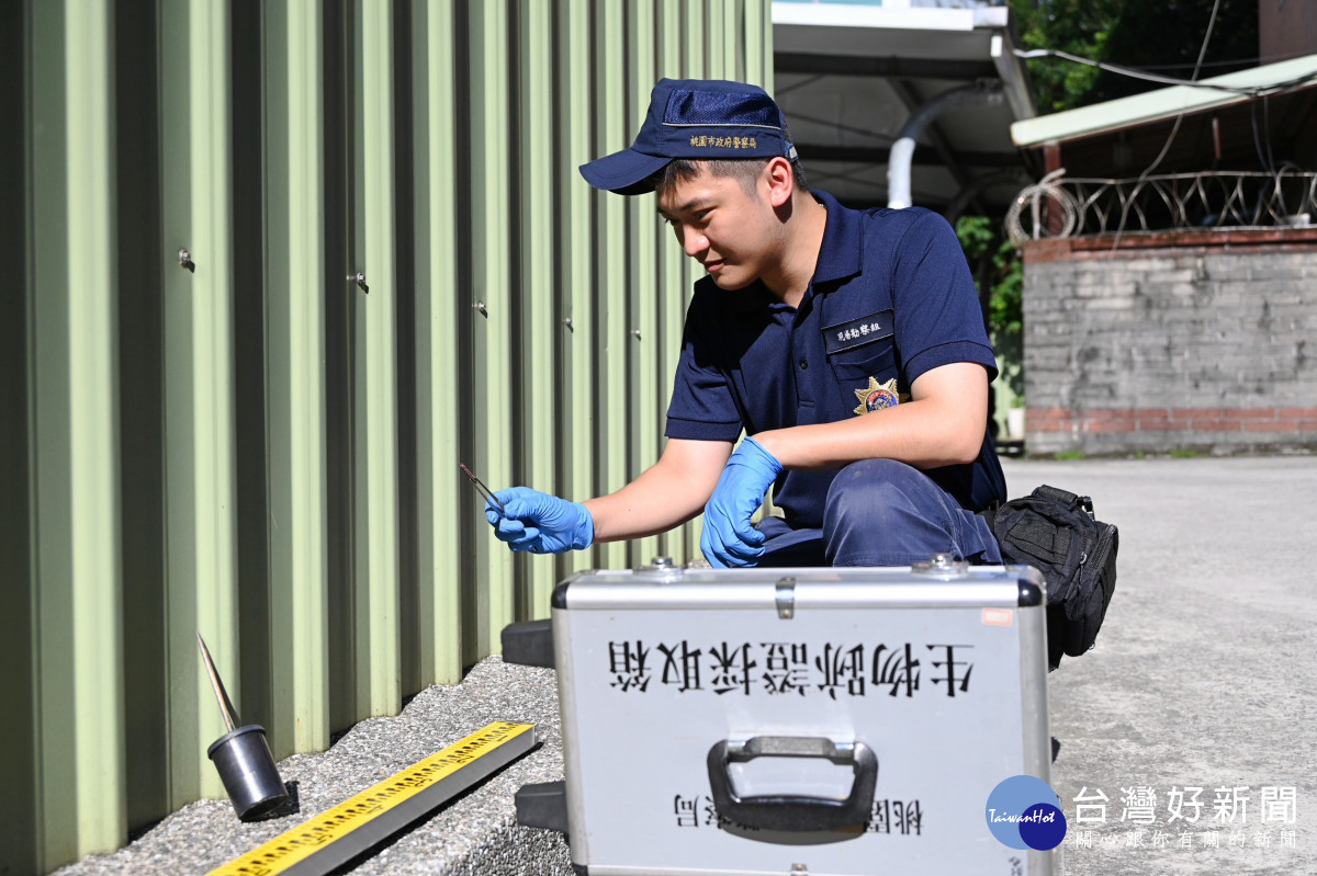中壢分局警員吳明軒榮獲114年第18屆全國鑑識楷模。