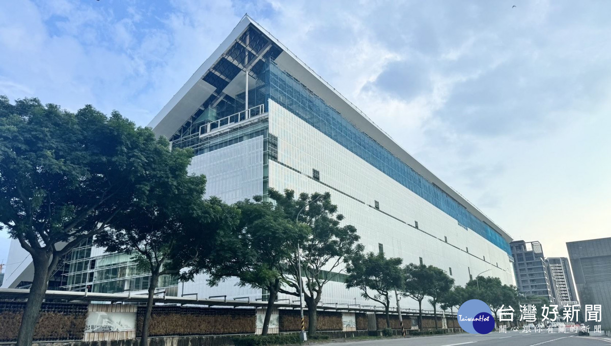 桃園市立美術館外觀。(桃園市立美術館提供)