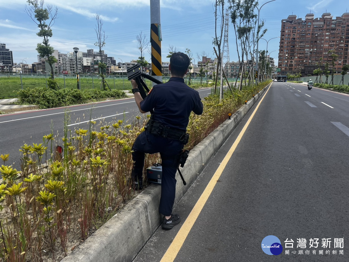 中壢警分局針對轄內事故熱點與易超速路段強化速度管理。