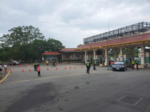 桃園市政府警察局針對競賽路線將分階段實施機動交通管制，禁止車輛及行人通行或穿越。