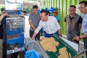 嘉義縣廚餘全循環中心每日可處理1.5公噸廚餘／嘉義縣府提供