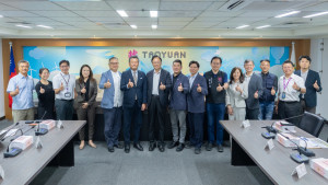 張市長率領市府團隊接待株式會社日本設計一行。