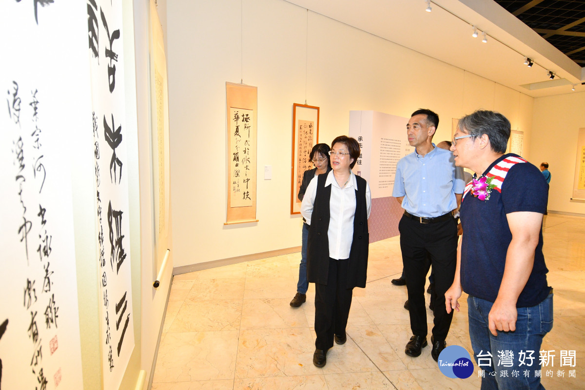 「全民藝享」典藏交流展彰美館登場。圖／記者鄧富珍翻攝