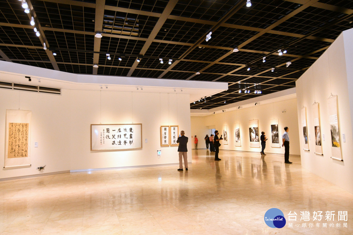 「全民藝享」典藏交流展彰美館登場。圖／記者鄧富珍翻攝