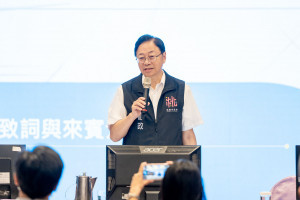 張市長致詞。