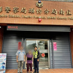 失智老嫗慢城街頭徘迴　南庄警熱心助返家