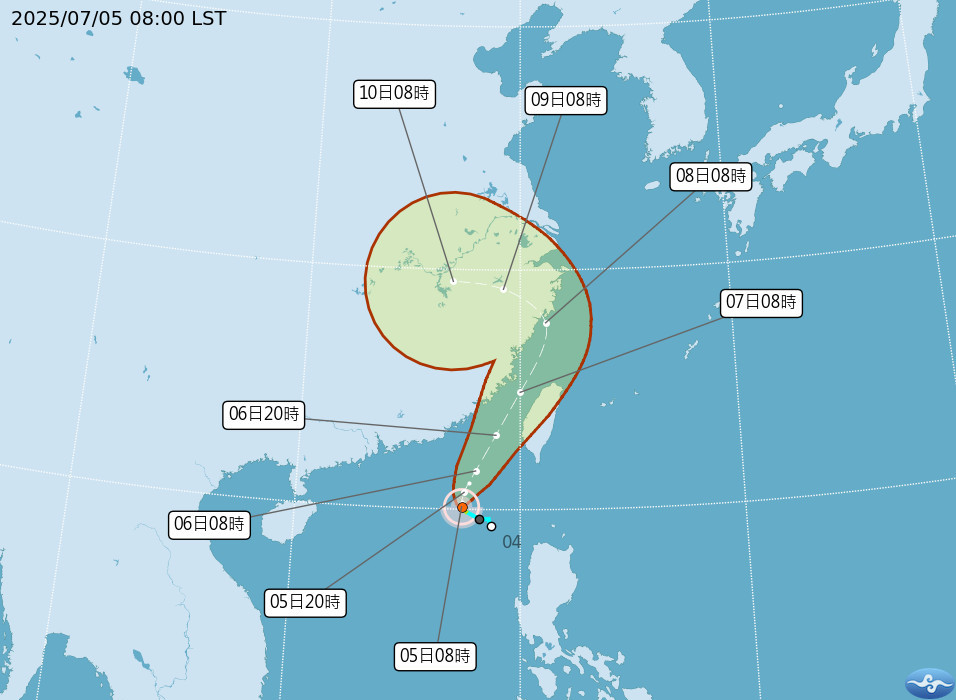 （圖／中央氣象署）