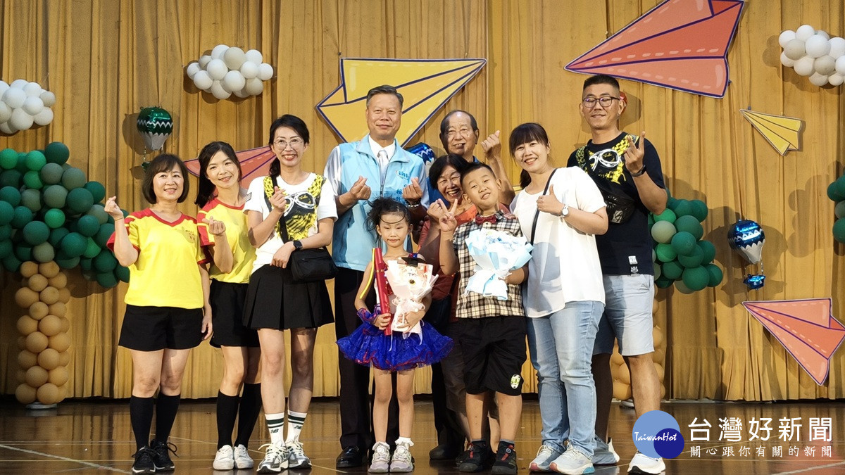 溫馨綻放希望光芒   員林市立幼兒園舉行113學年度畢業晚會