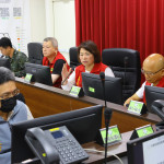 嘉義市長黃敏惠率市府團隊連夜應變，全力動員投入災後重建／嘉義市府提供