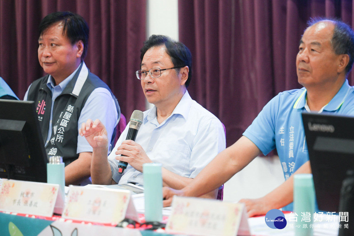 張市長致詞。