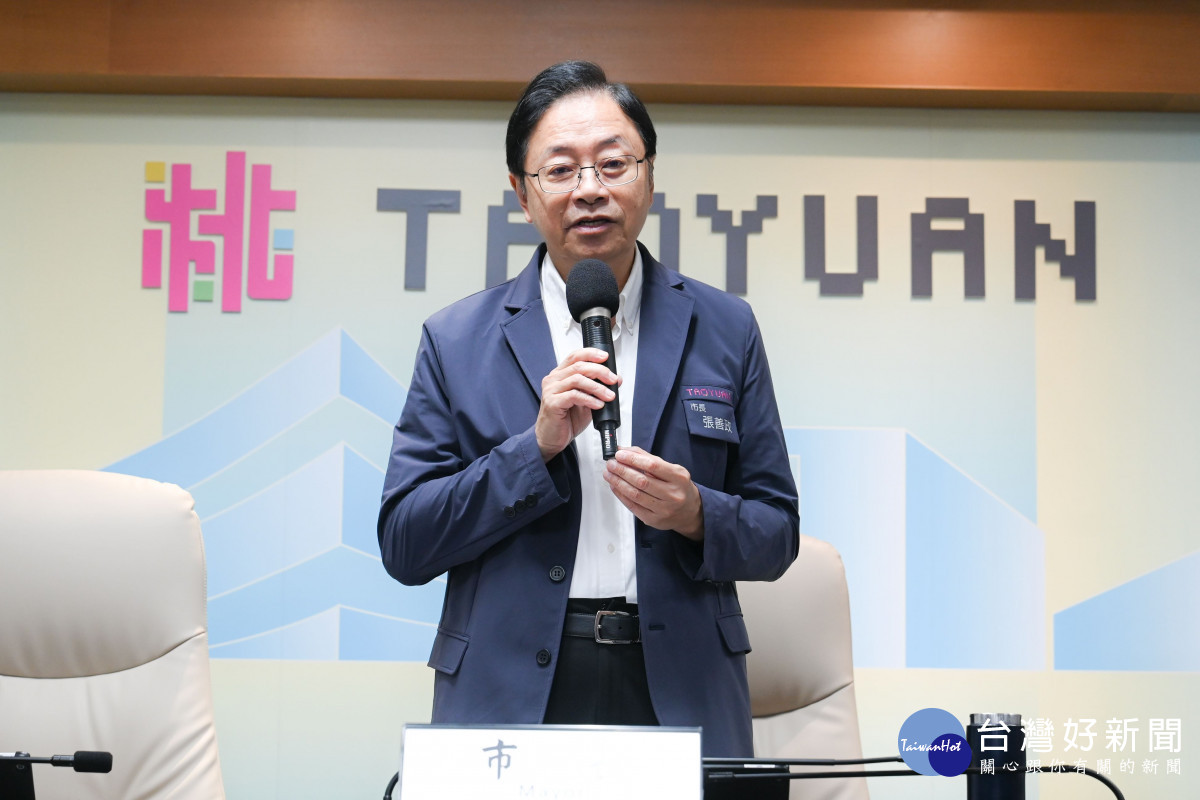 張市長致詞。