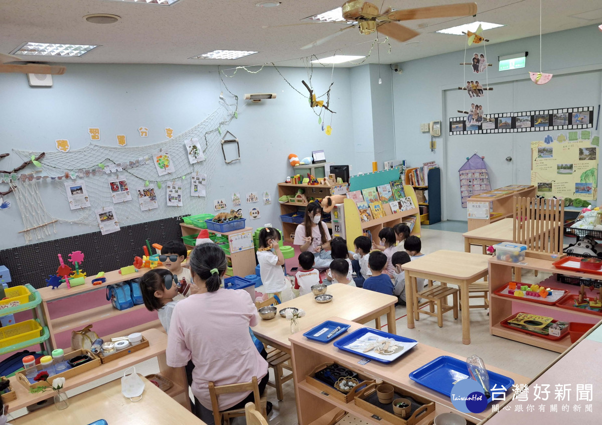 嘉基醫院設置托嬰中心與幼兒園，今年更推出「假日托育補助方案」／嘉基醫院提供