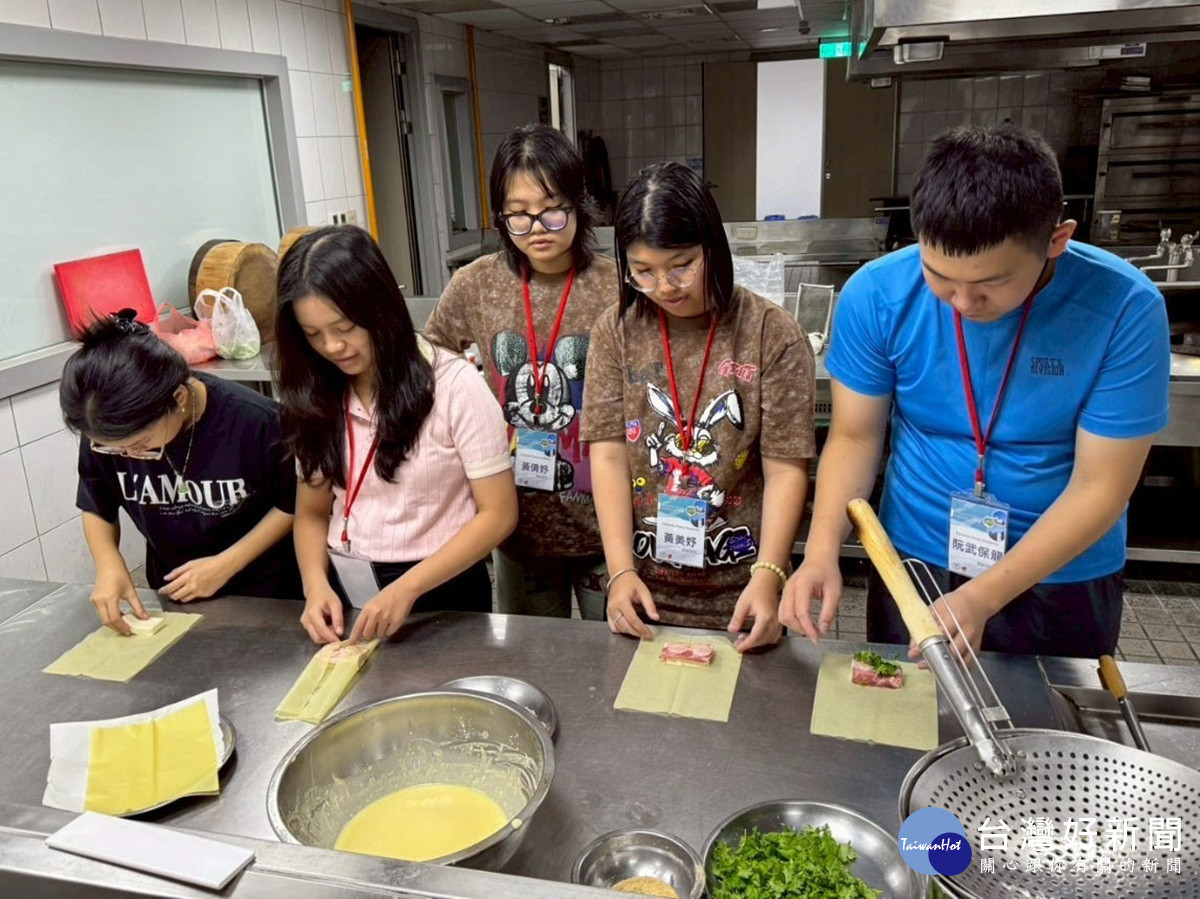 大葉舉辦國際高專華語短期研習團   透過料理實作認識台灣文化