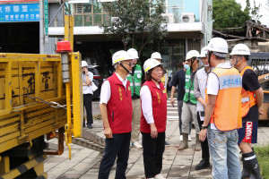 嘉義市長黃敏惠慰問台北市政府團隊／嘉義市府提供