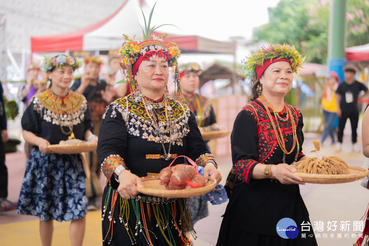 桃園排灣族Masalut小米收穫祭。