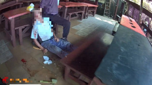 遭虎頭蜂螫67歲男子經發現已無呼吸心跳。（消防局提供）