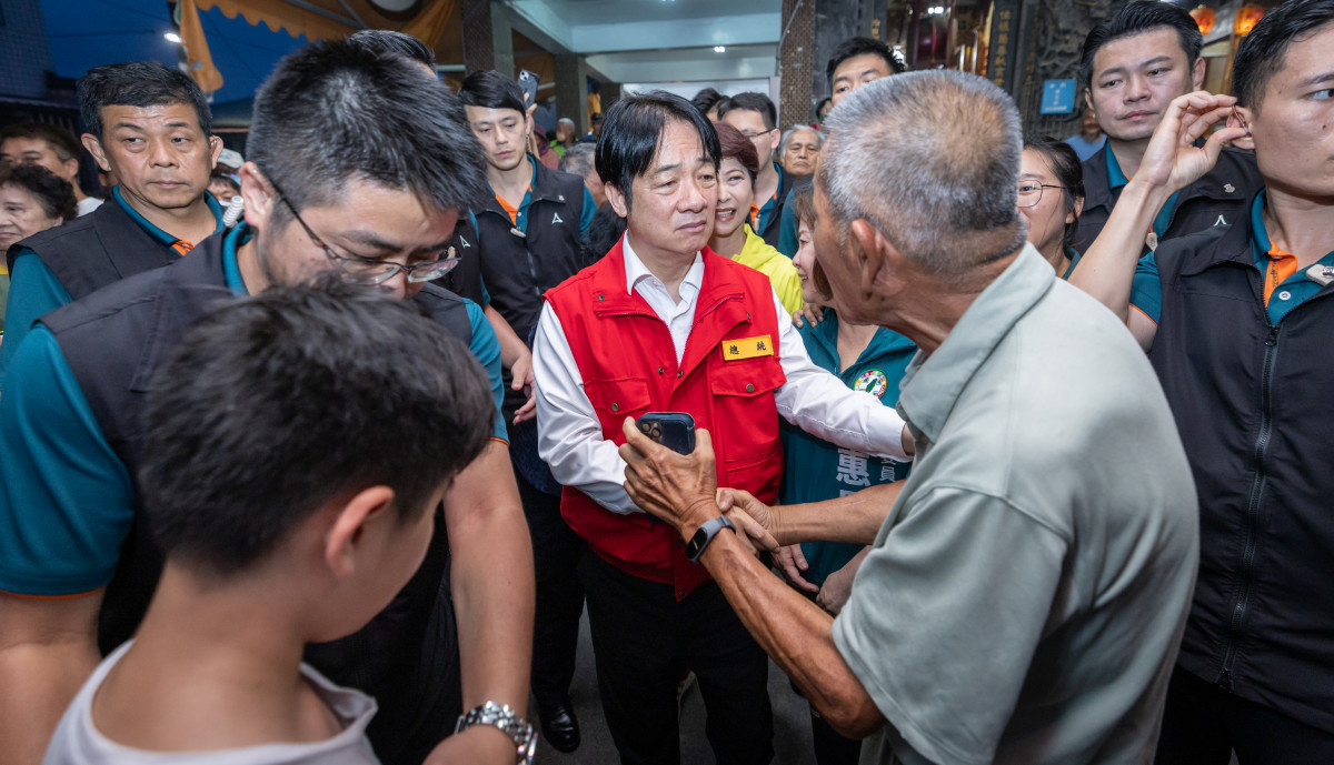 丹娜絲颱風侵台，帶給中南部地區不小災情，總統賴清德11日二度赴台南，視察後壁區侯伯里災損情形。（圖／資料照片，圖源：總統府Flickr）