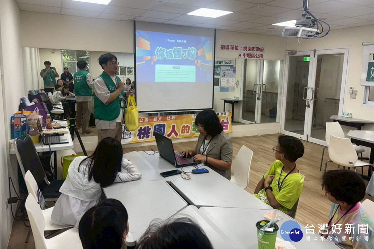 中嘉寬頻北健安排講師，推出「你搞懂了媒」線上互動平台與學員們進行快問快答。