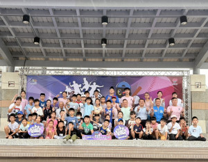 寶山鄉「明日之星樂樂棒球夏令營」登場。