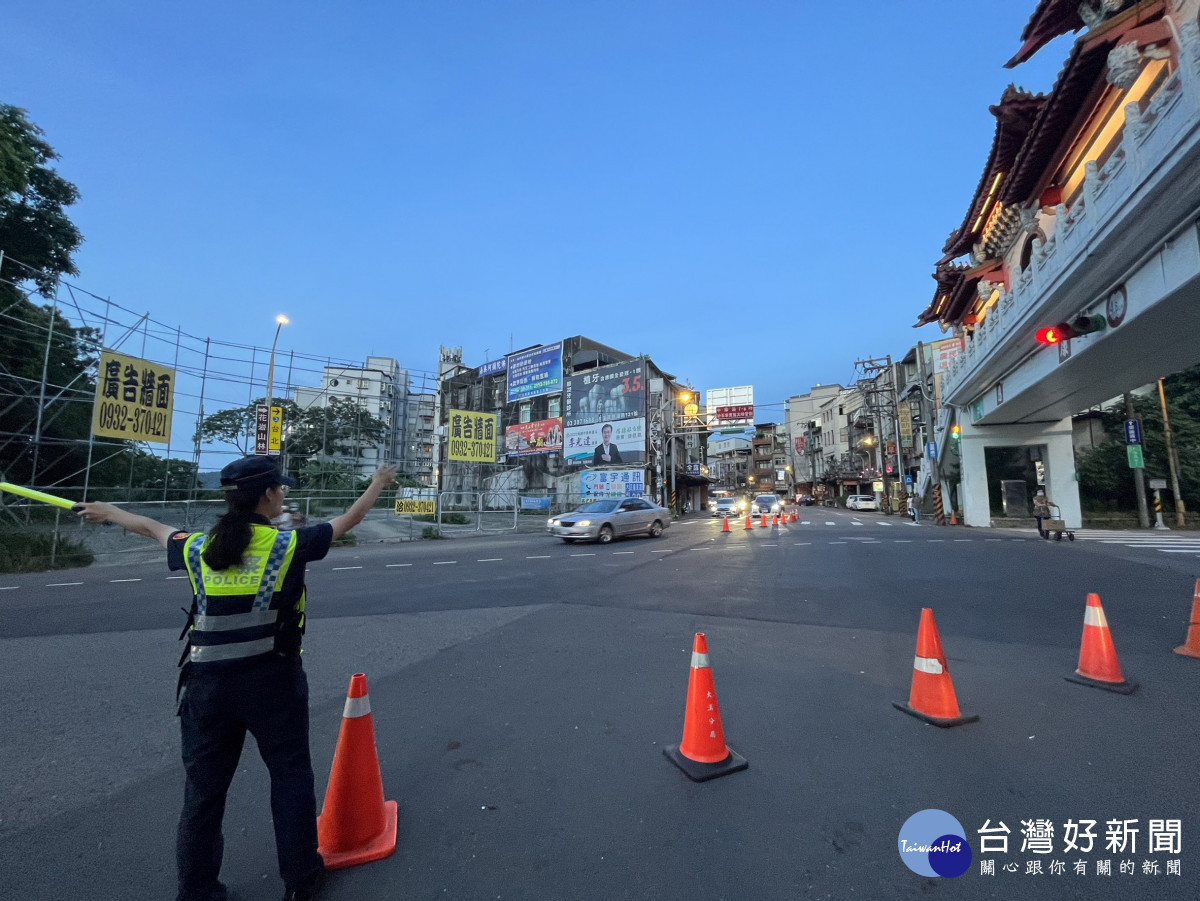 為確保活動期間交通秩序順暢與安全，請民眾配合警方實施交通管制措施。