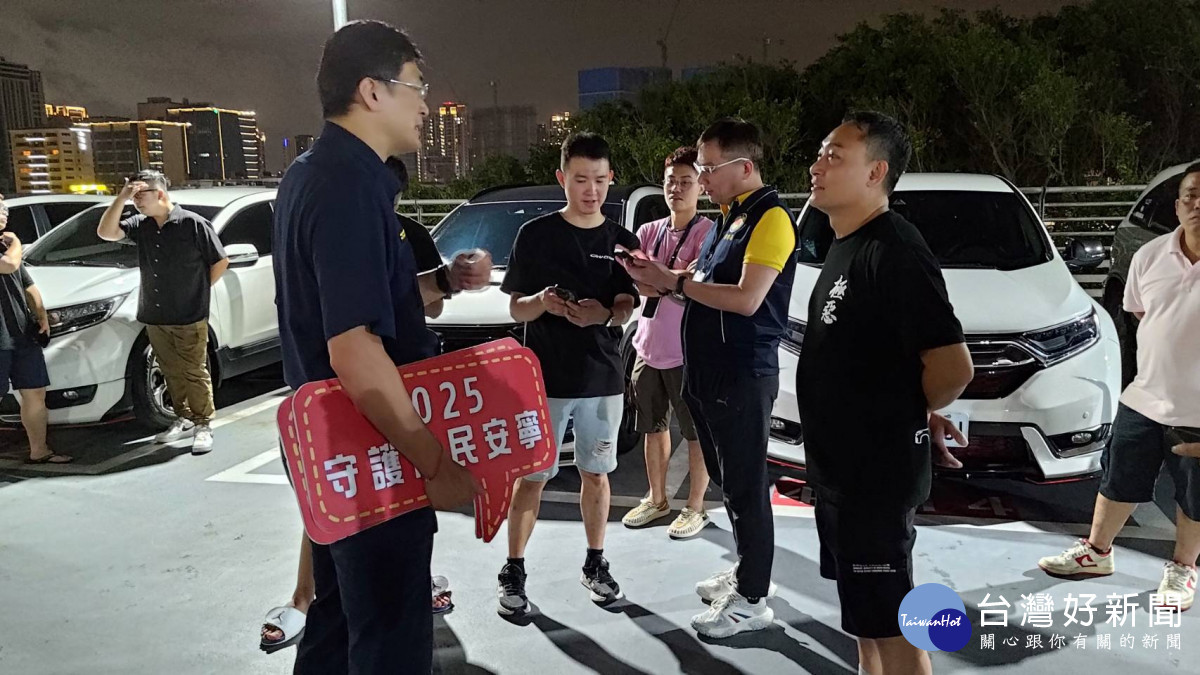 中壢警方攜手市府環保局與車聚主辦攜手合作，共同打造車主市民雙贏共好，開創改裝車聚文化新典範。