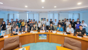 桃園市長張善政出席「桃園市小水力發電推動聯盟交流會」大合照。