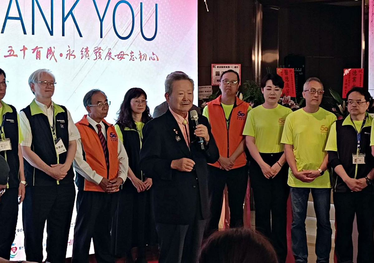 楊敏盛總裁說，未來希望與清華大學合作協助清大醫院在桃園深耕發展，服務桃園的鄉親 