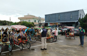 楊梅警舉辦鐵馬行活動，鼓勵青少年從事正當休閒活動。