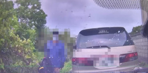 警方調閱監視器鎖定失竊車位置，順利將犯嫌逮捕。