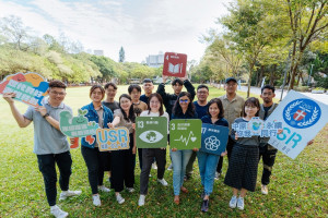 中原大學培養學生具備全球視野與在地行動力，希望未來能成為推動綠色轉型的重要力量。