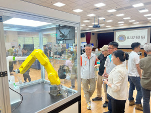竹市工業會首辦機器人暨自動化設備巡展。