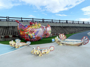 芳苑海空步道。圖／洪易藝術提供