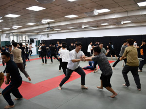 平鎮警辦理替代役男治安維護召集訓練。