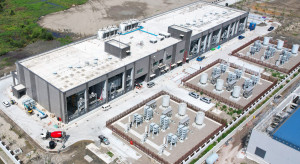 大彰化西南第二階段及西北離岸風場進展順利，兩座陸上變電站及一座海上變電站皆已通電啟用。圖／沃旭提供