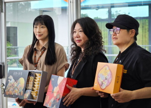 老楊食品今（25）日舉辦「2025中秋限定款禮盒記者發表會」／林詩涵翻攝