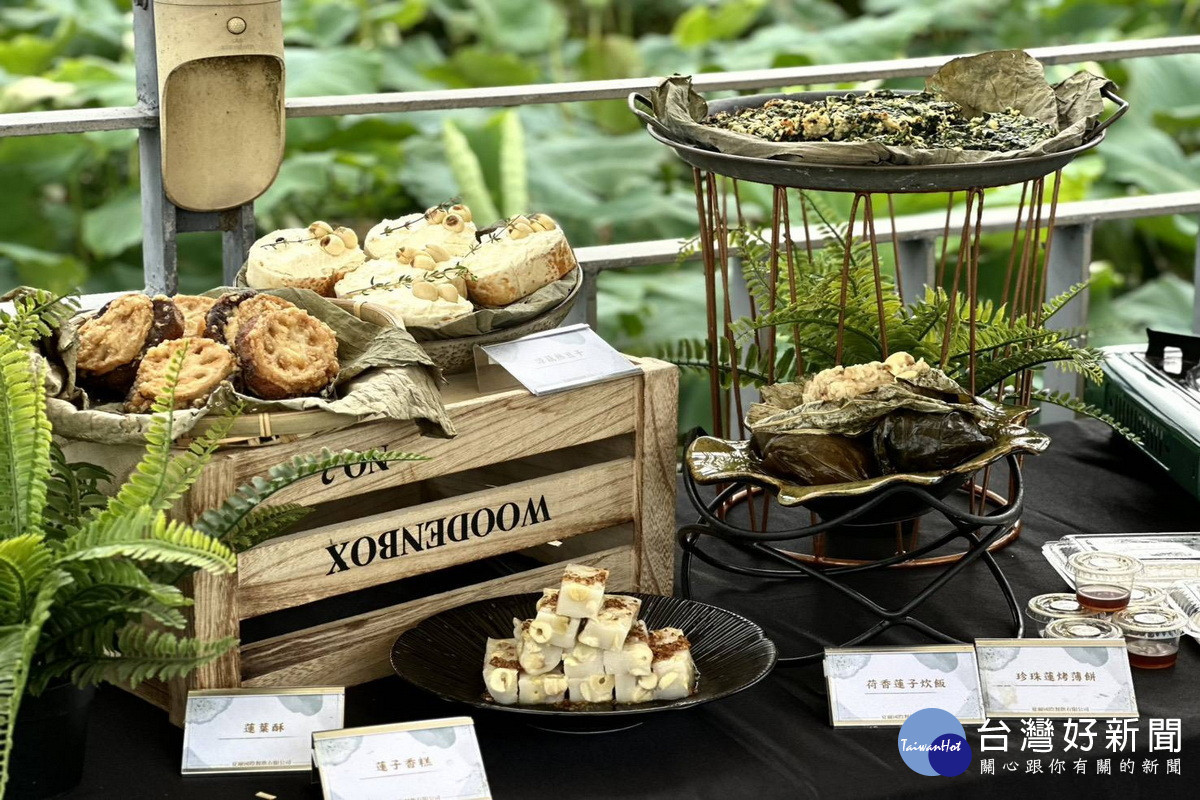 「2025桃園蓮花季」在地特色蓮花料理。