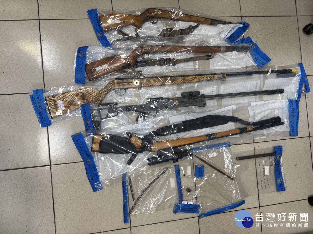 林嫌依買家要求製出獵槍販售。（縣警局提供）