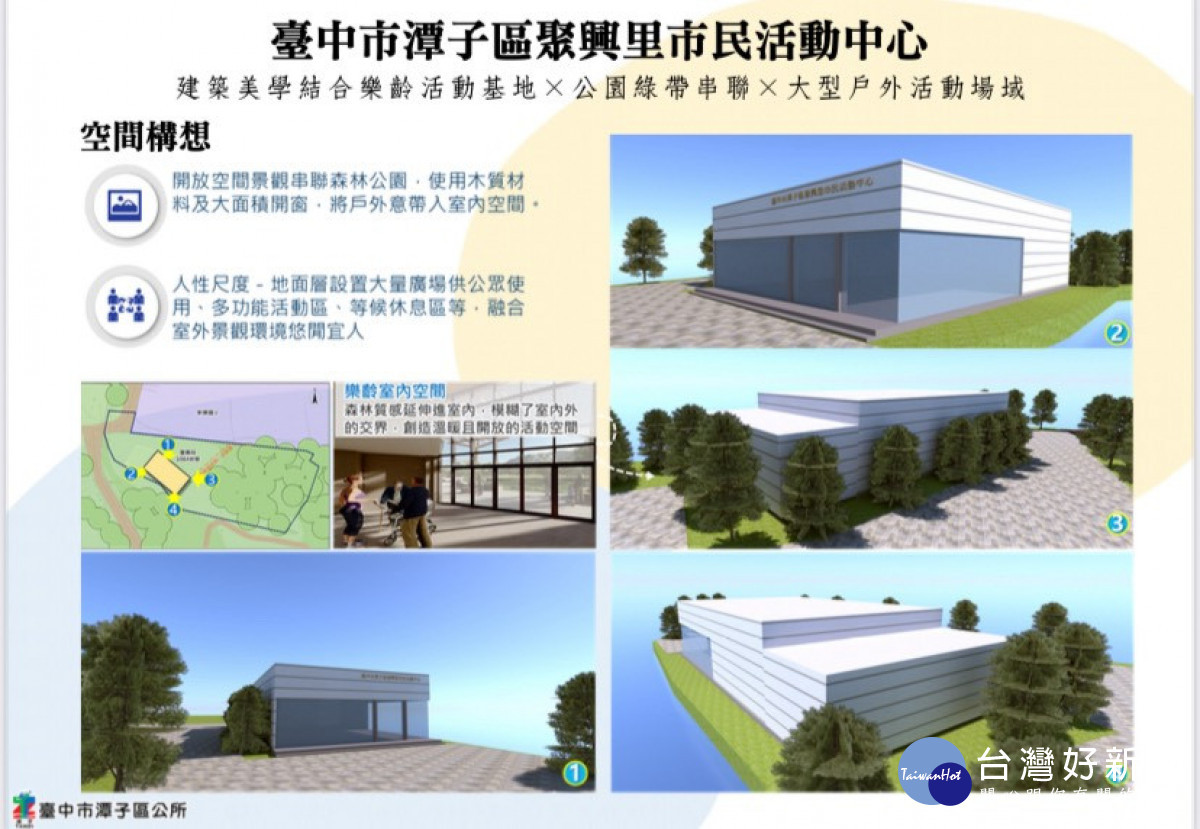 潭子區聚興里市民活動中心興建案。