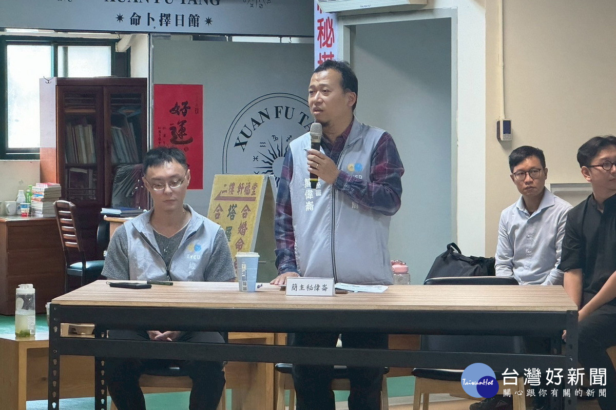 推動中壢新明市場重建，桃園市政府經濟發展局舉辦「新明市場攤商安置」說明會。