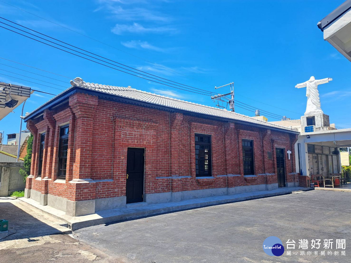 彰化縣歷史建築再現風華，埔心羅厝天主堂文物館修復竣工啟用。圖／記者鄧富珍攝