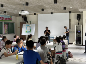 公會理事長活動授課。