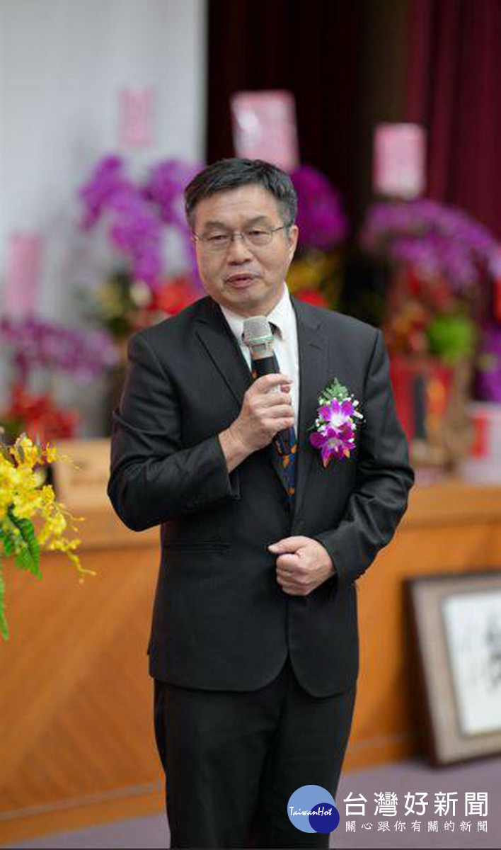 傅校長任內對南投教育奉獻良多提升升學率。（南投高中提供）