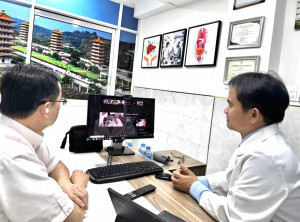 台灣健保國際醫療造福東南亞臺商民眾。圖／秀傳提供