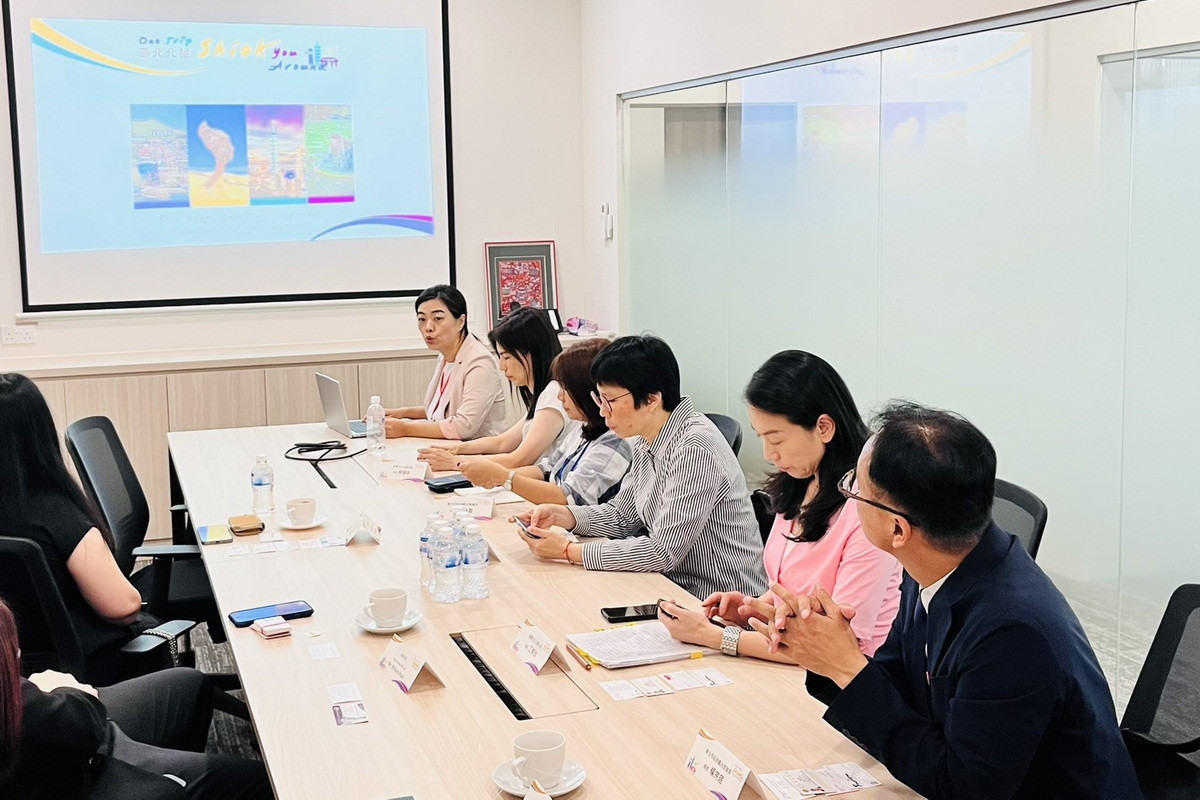 深化北台灣在星馬市場觀光交流，基北北桃拜會新加坡觀光重點單位。