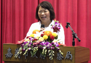 美國宣布對台課徵20%關稅，嘉義市長黃敏惠希望中央能盡快提出因應方案／陳致愷翻攝