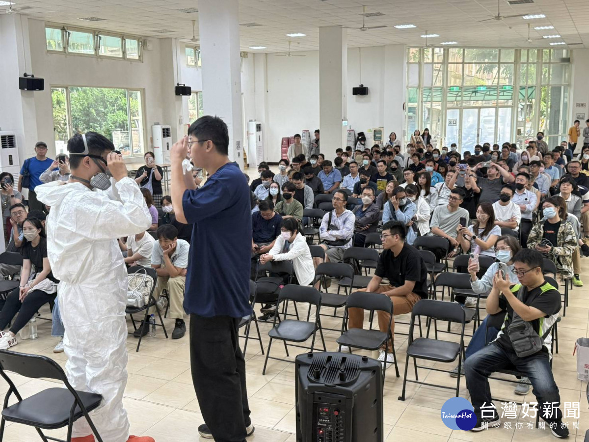 桃園辦理毒災實作演練，提升業者災防韌性。